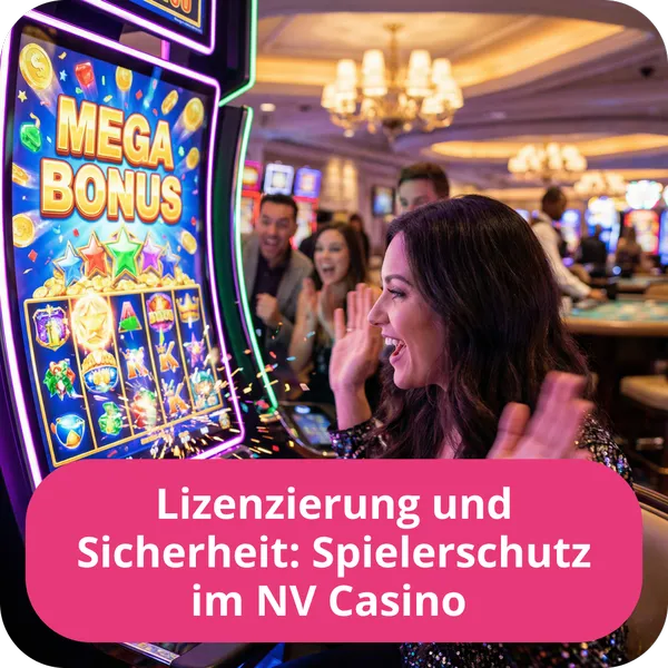 Lizenzierung und Sicherheit: Spielerschutz im NV Casino