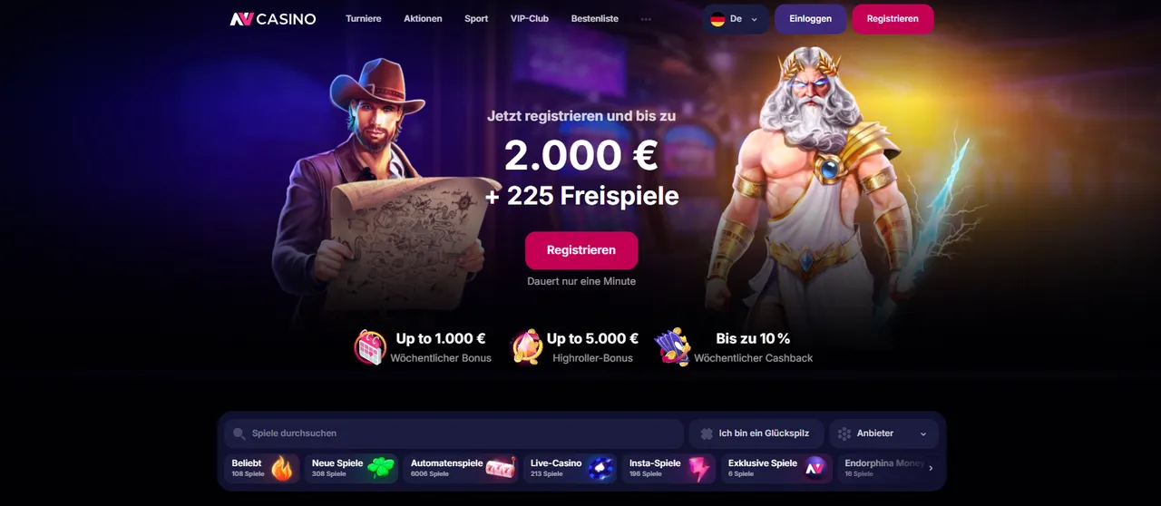 Was ist NV Casino Online? Ein Überblick für Neukunden